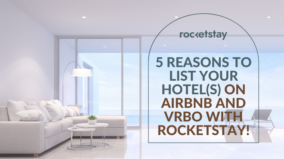 Listing hotel on Airbnb and VRBO